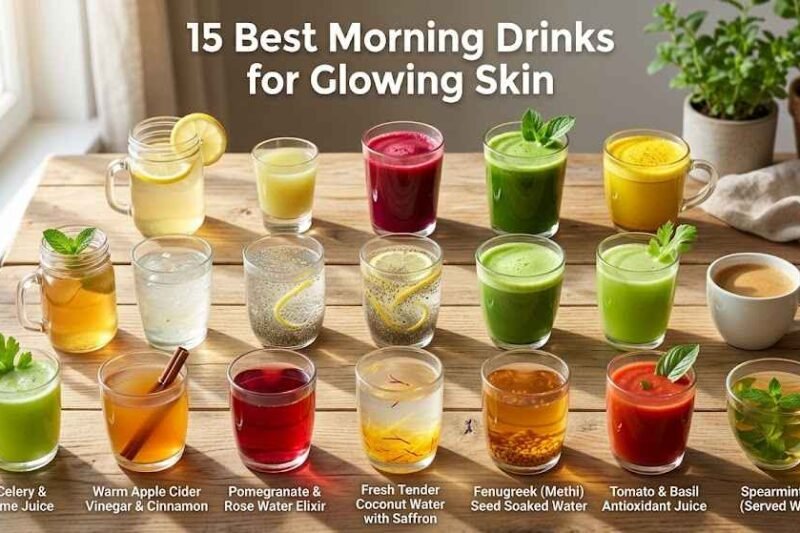 15 Best Morning Drink for Glowing Skin: Daily Guide (2026)