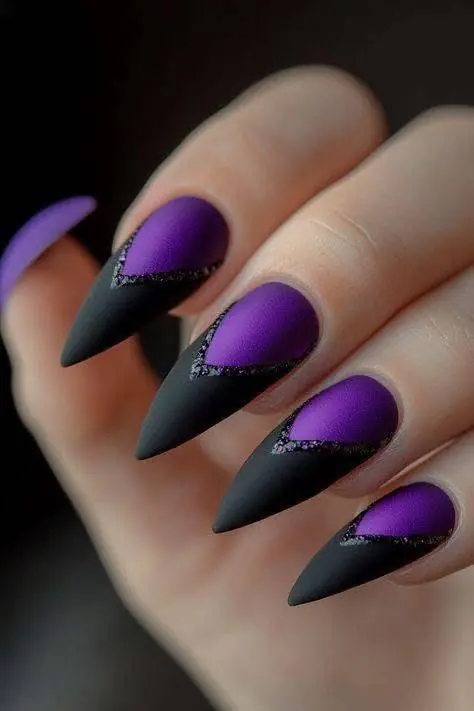 Liquid Plum & Black Ombré