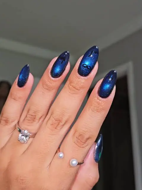 Midnight Navy Cat-Eye