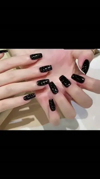 Sheer Black Starbursts