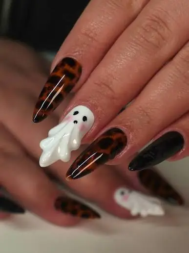 Tortoiseshell & Black Split Tips