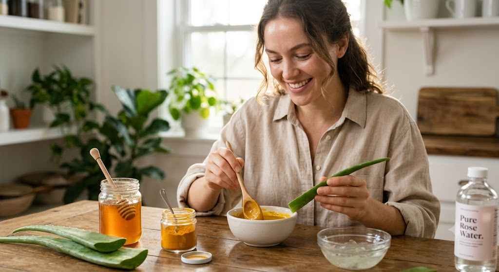 how to make your skin glow naturally at home