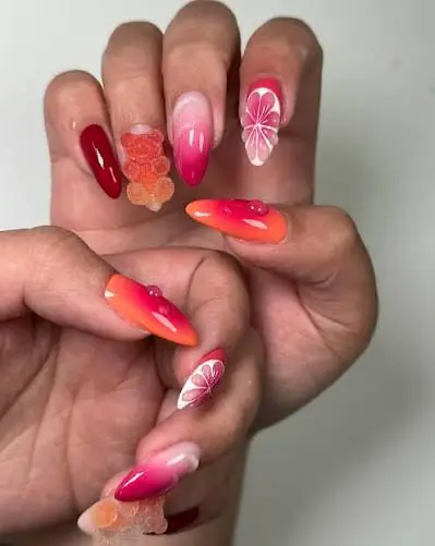  Translucent "Blood Orange" Jelly