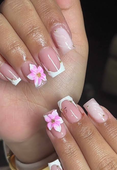 3D Petal Cuticle Accents