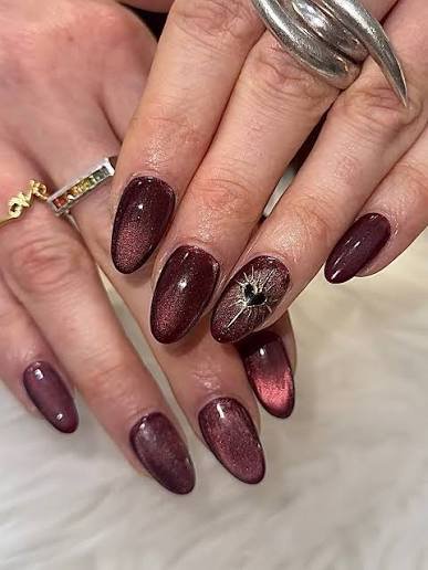 Deep Burgundy Velvet