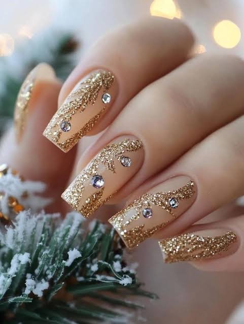 Matte Nude with Celestial Gold