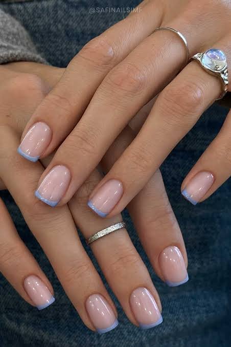 Pastel Blue Micro Tips